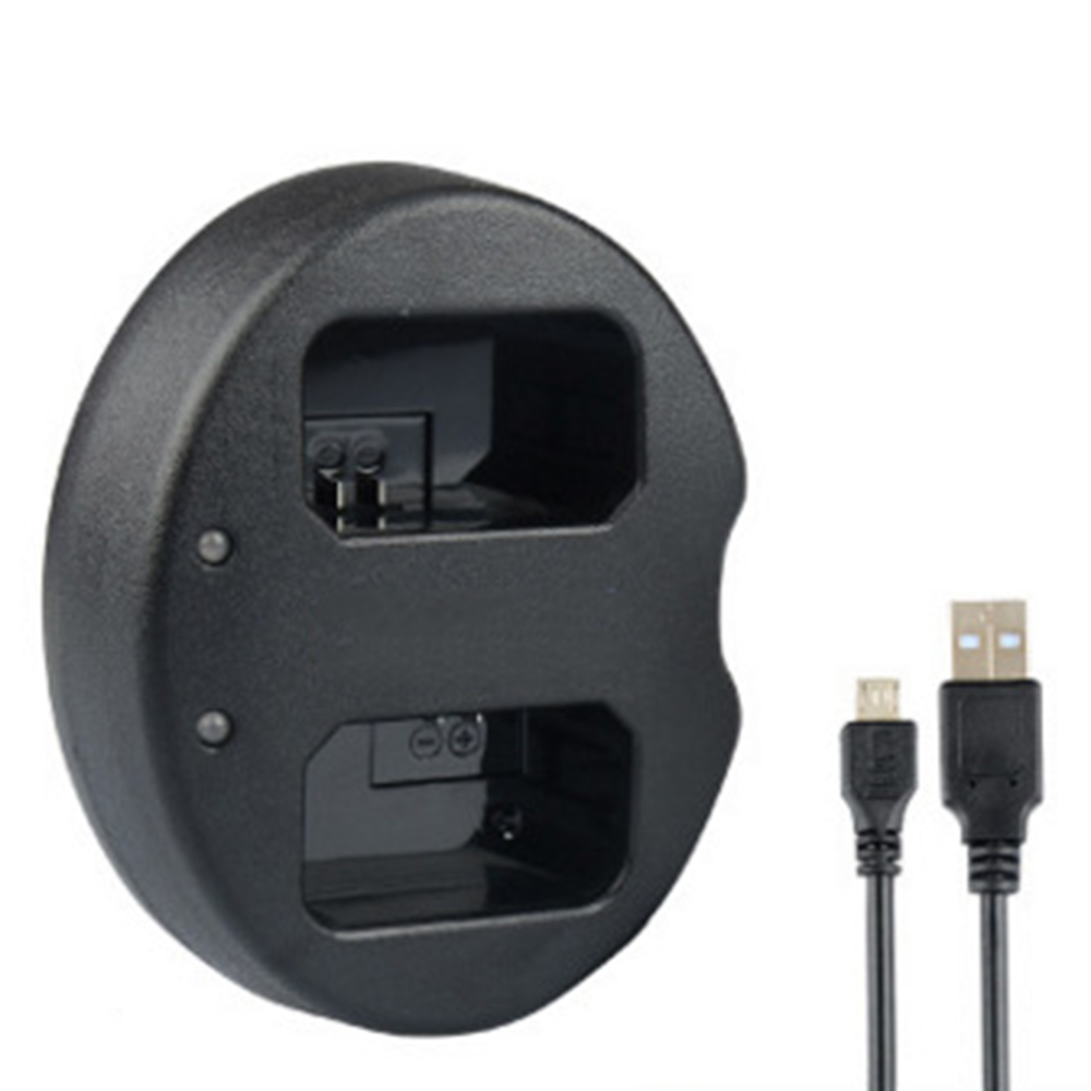 

USB Dual Port Charging Dock Stand Camera Power Charger for Sony NP-FW50 a7 a7r2 a7m2 a5100 a6000 a5000