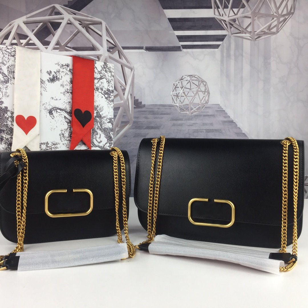 

Fashion luxury ladies designer handbags leather Cowhide high quality flap bag chain belt combination crossbody bag shoulder bags, Green