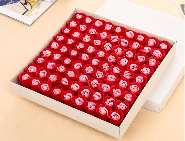 

81 pcs Mini Foam Rose Artificial Flowers For Home Wedding Car Decoration DIY Pompom Wreath Decorative Bridal Flower Fake Flower, Purple and white