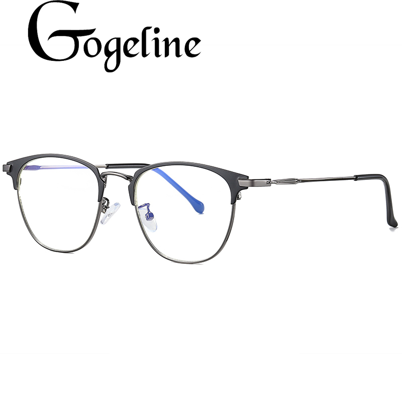classic rimless eyeglasses