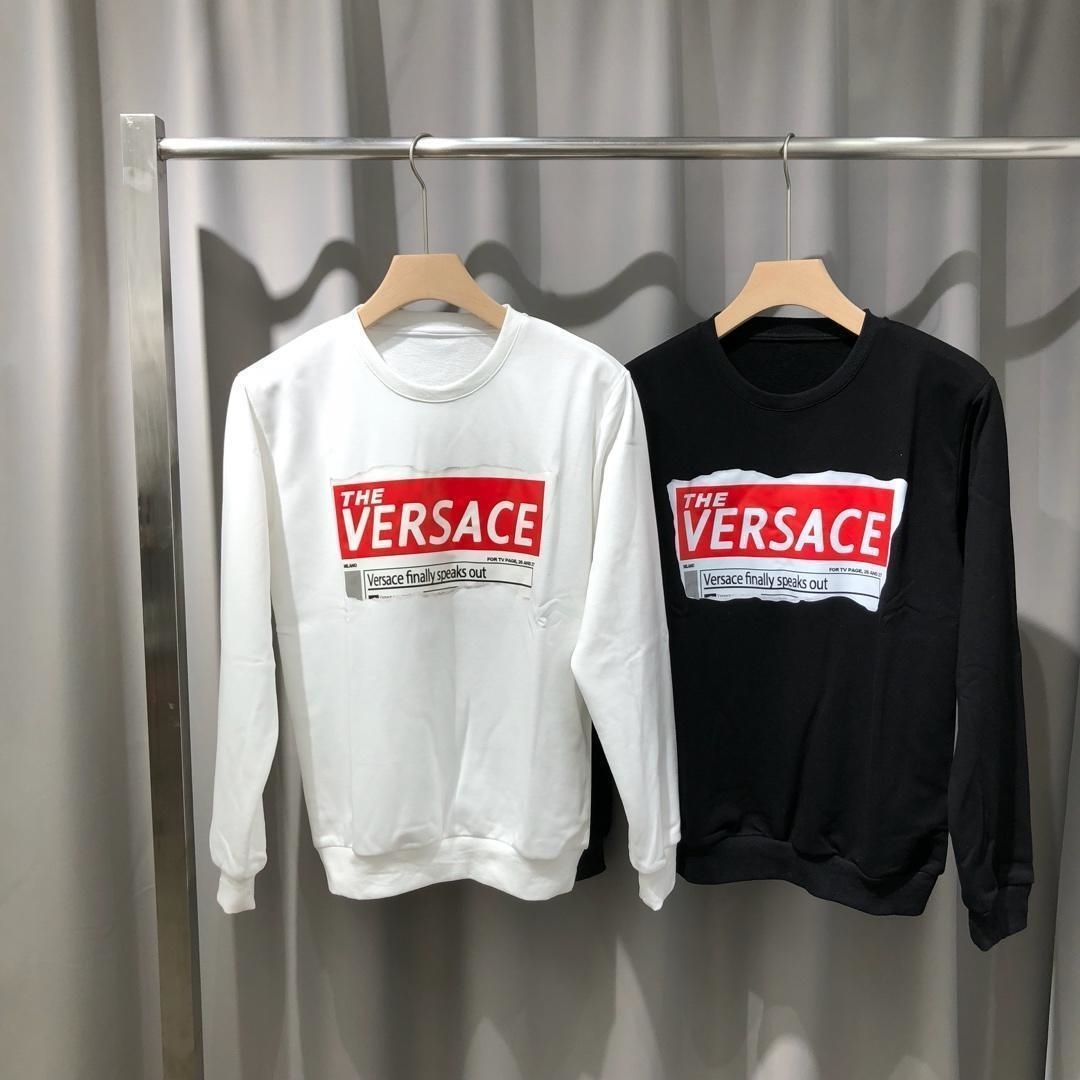 versace moletom com capuz red