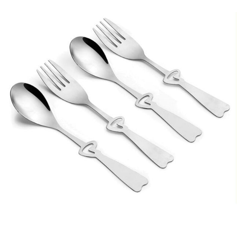 

Heart Shape Stainless Steel Coffee Spoon Dessert Sugar Stirring Spoon Ice Cream Yogurt Honey Spoon Kitchen Gift ZC0204