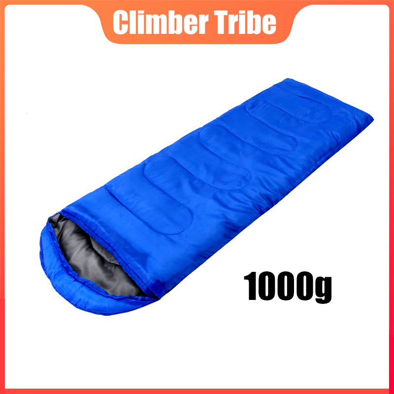 

Outdoor Adult Sleeping Bag 4 Season Spring Summer Winter Autumn Envelope Trekking Camping Travel Household Cotton Portable /60