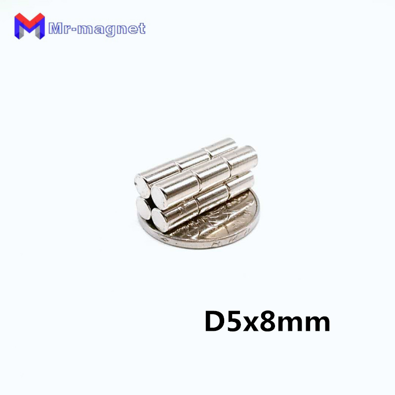 imanes fridge magnet 50pcs cylinder ndfeb rare earth d58 super strong permanent stationery box neo magnets 5x8 d5x8 mm magnetic-image-436973832