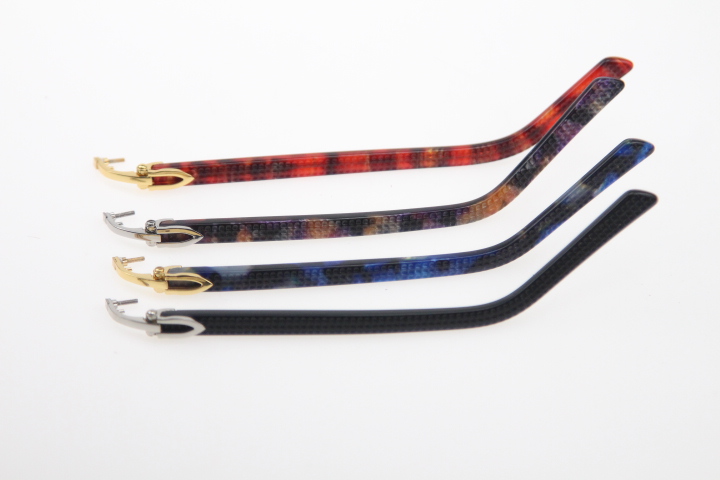 

High Quality Brand Rimless Sunglasses Plank Eyewear & Accessories Metal Glasses Replace Model New fashion Designer Mens Women Luxury