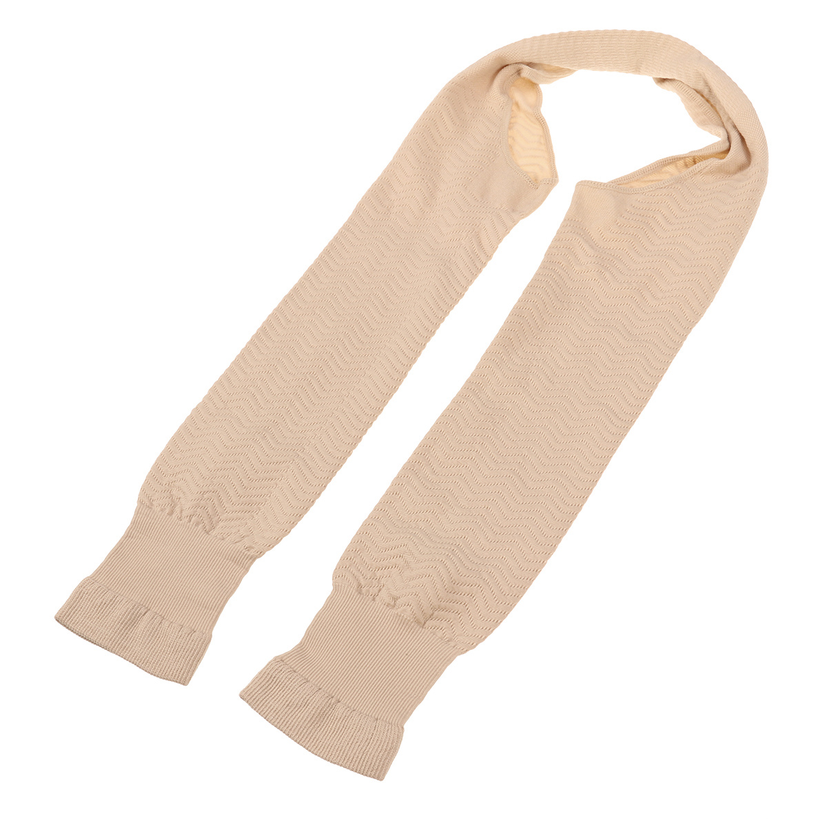 

Women Seamless Arm Cover Slimming Arm Shaping Sleeves Shaper Arm Warmers Women Tops (Skin Color) Apparel Accessory