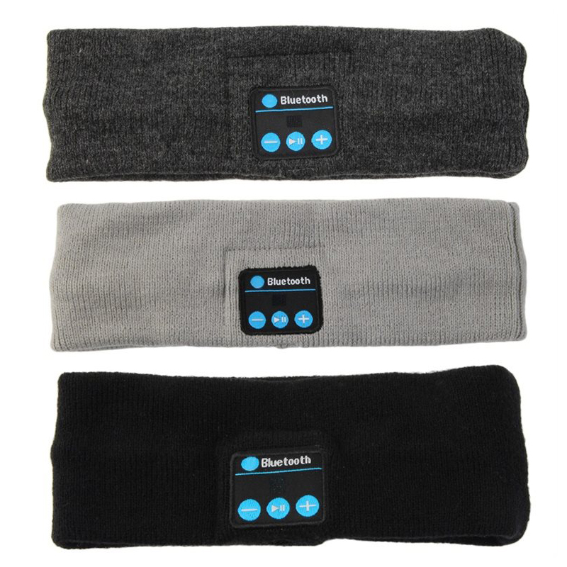 

Sport Wireless Bluetooth Music Hat Headband Earphone Headset Headphone Running Yoga Sweat Scarf Head Wrap Caps for Mobile phone Smartphone