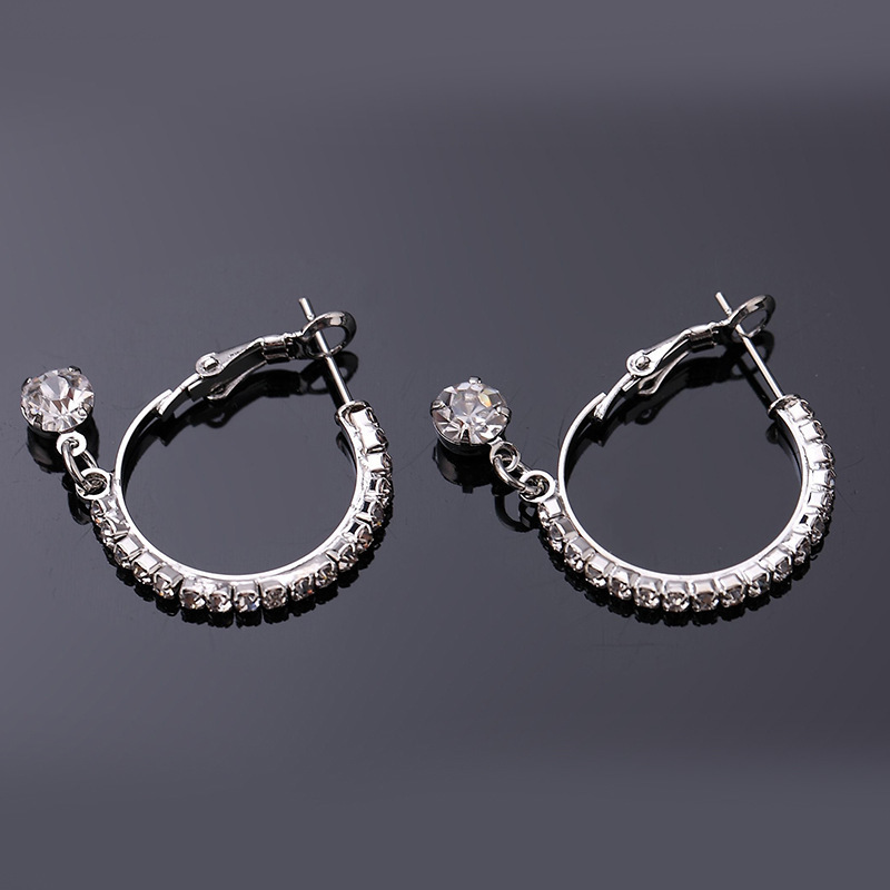 

Ornaments Earring Woman Rhinestone Diamond Ear Nail