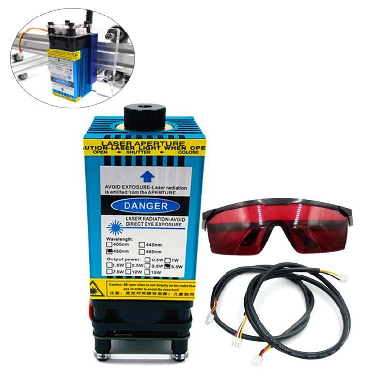 

500mw - 15000mw Laser adjustable focus Laser Module For CNC Wood Engraver DIY Engraving Machines Cutting Accessories