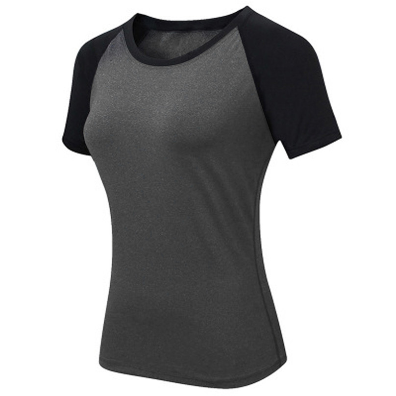 

New Female Women's sports t-shirt Transform Tee Short Sleeve Relaxed Fit Training Running t-shirt &4jj30, Gray