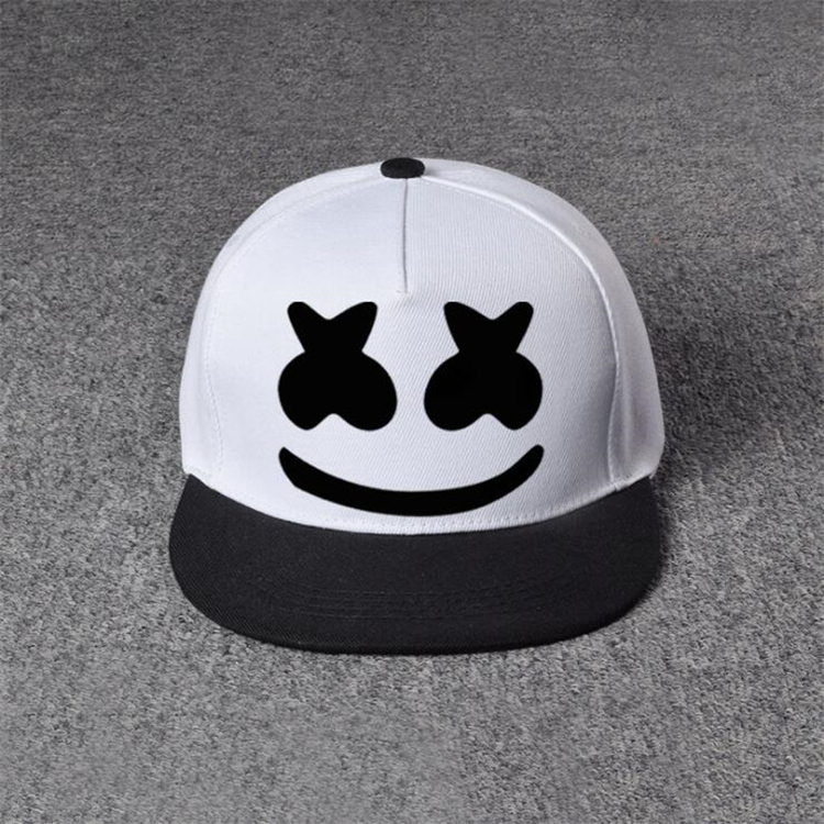 Adjustable Womens Mens NF Rapper Logo Print Baseball Cap Flatbrim Cap Hats Hip Hop Snapback Hat for Women Men Black