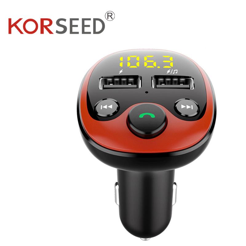 

Radio FM Transmitter Bluetooth Car MP3 Player Handsfree Car Kit Dual USB Charger TF U Disk Music Player Accessories Gadgets
