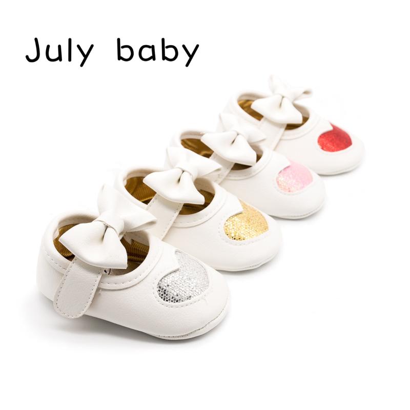 

July baby -1 year old baby toddler shoes shoes home small leather white garden, Pink