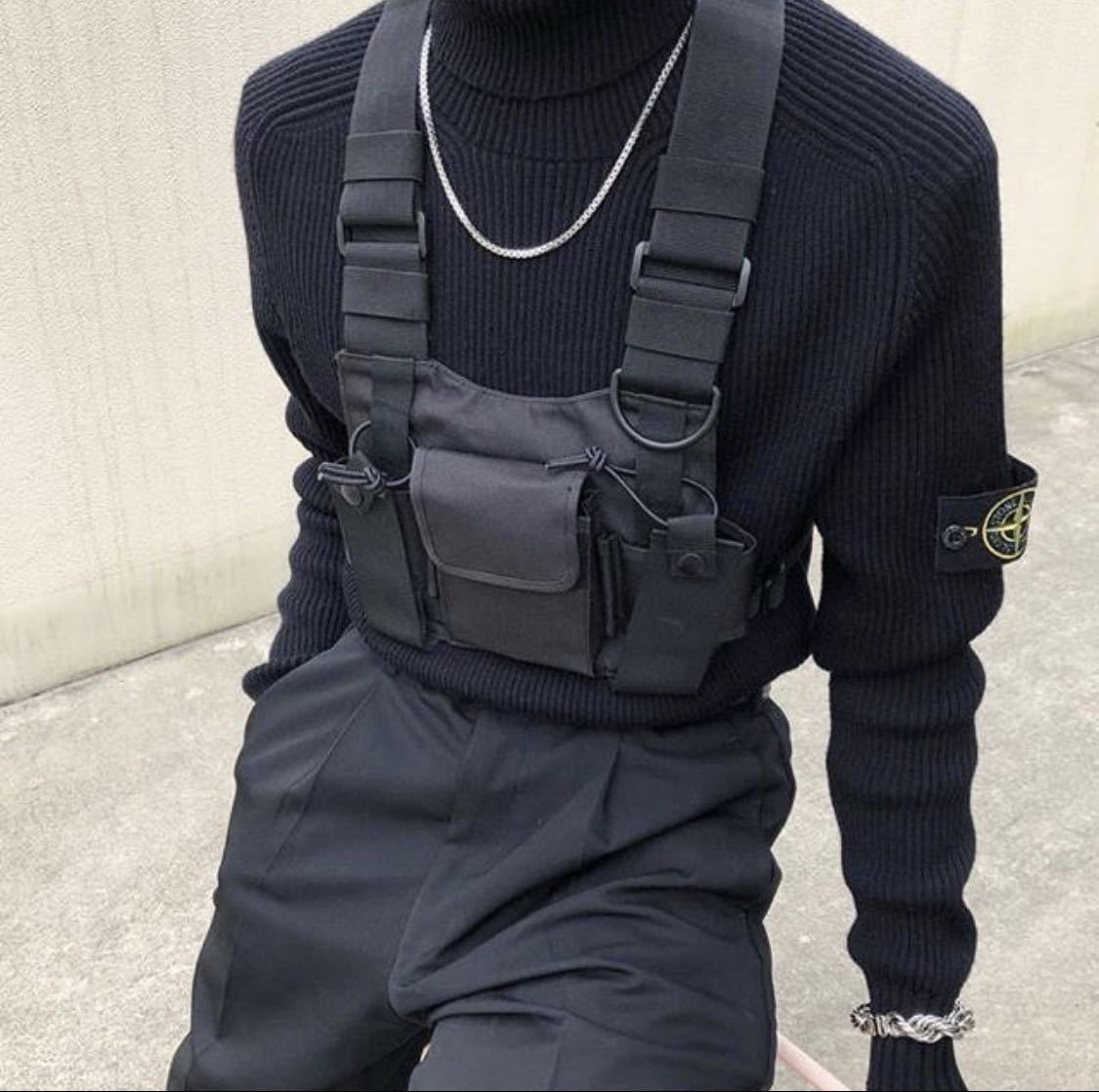 men's chest harness bag