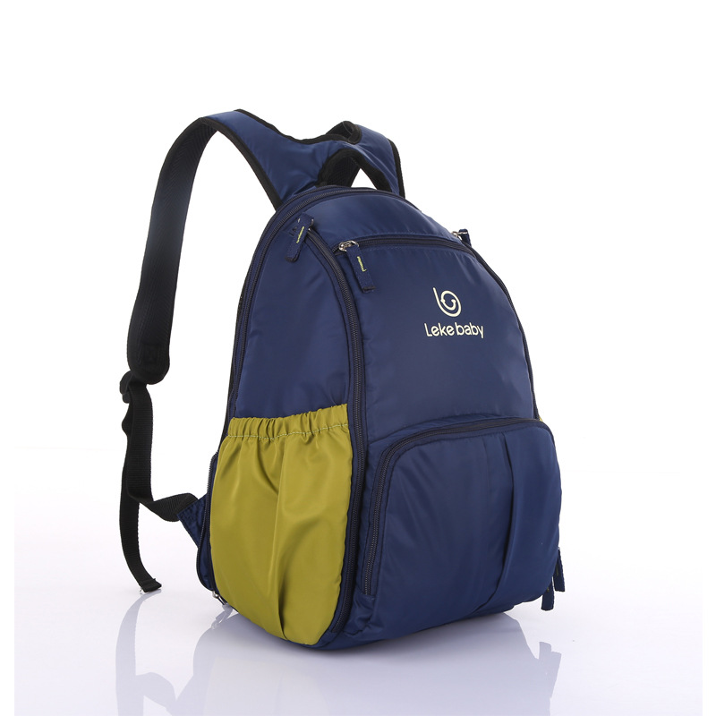 

2020New Style Diaper Bag Backpack Multi-functional Large-Volume MOTHER'S Bag Maternal And Child Supplies Waterproof Rucksack Ma, Dark blue 2 1