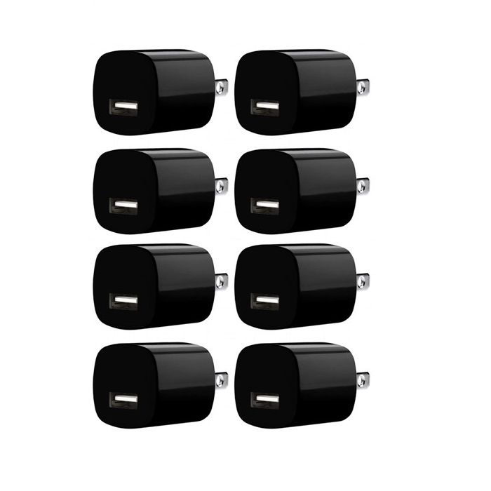 

white black 5V 1A US Ac home travel wall charger power adapter for samsung galaxy s6 s7 edge android phone mp3 player