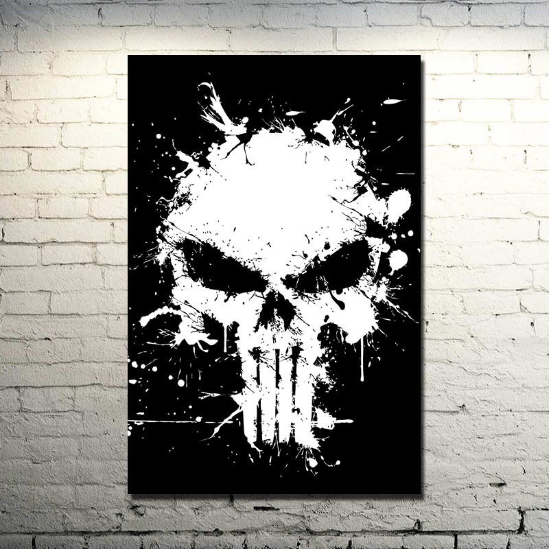 Takashi Murakami Japanese Pop Art Silk Poster 13x20 24x36 inch Trippy Skull