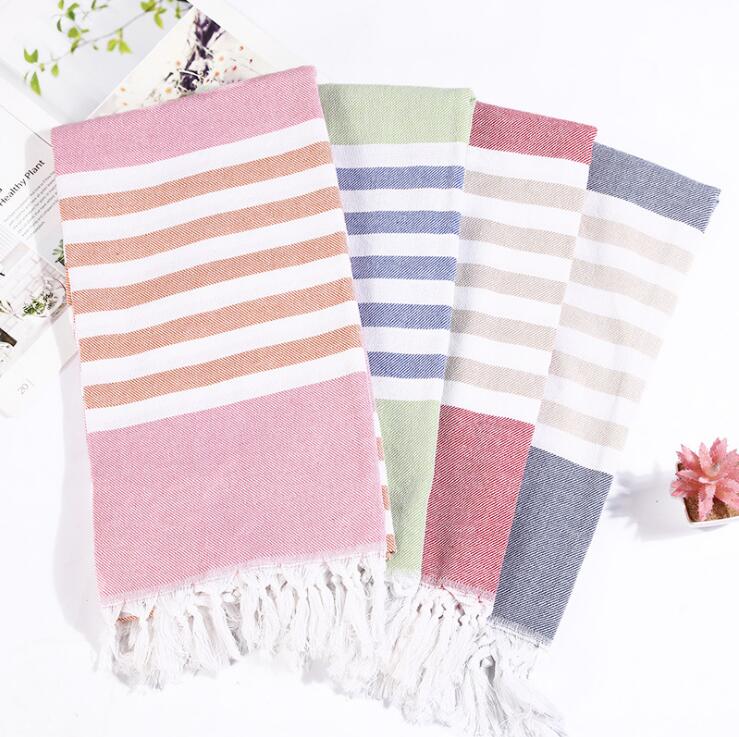 

cotton turkish bath beach towel fashion travel picnic cloth adults bathroom towels tassel toalha