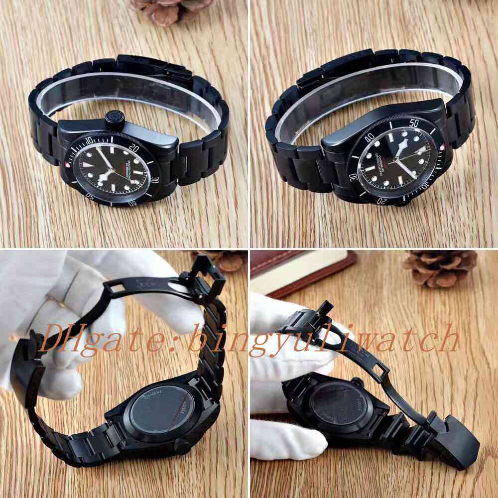 

2019 Factory Sales 4 Color Mens Luxury Sports Watch Case Stainless Steel Strap Date Sweep 2813 Automatic Mechanical Movement Men watches, 01