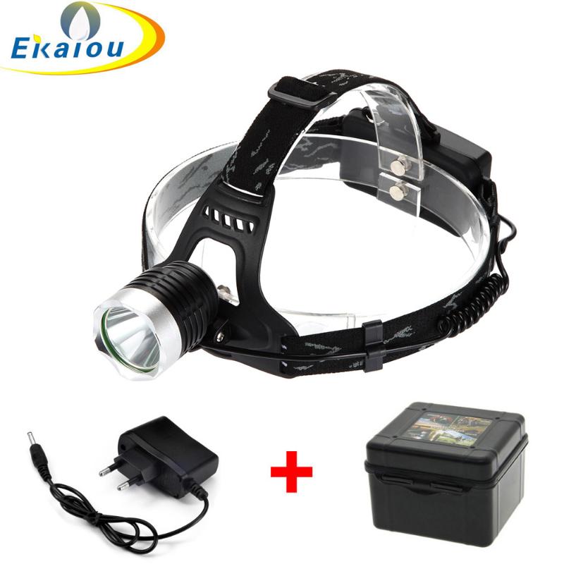 

Hot T6 LED Headlamp Bicycle Light 18650 Head lights 1000 Lumens Rechargeable LED Headlight Torch