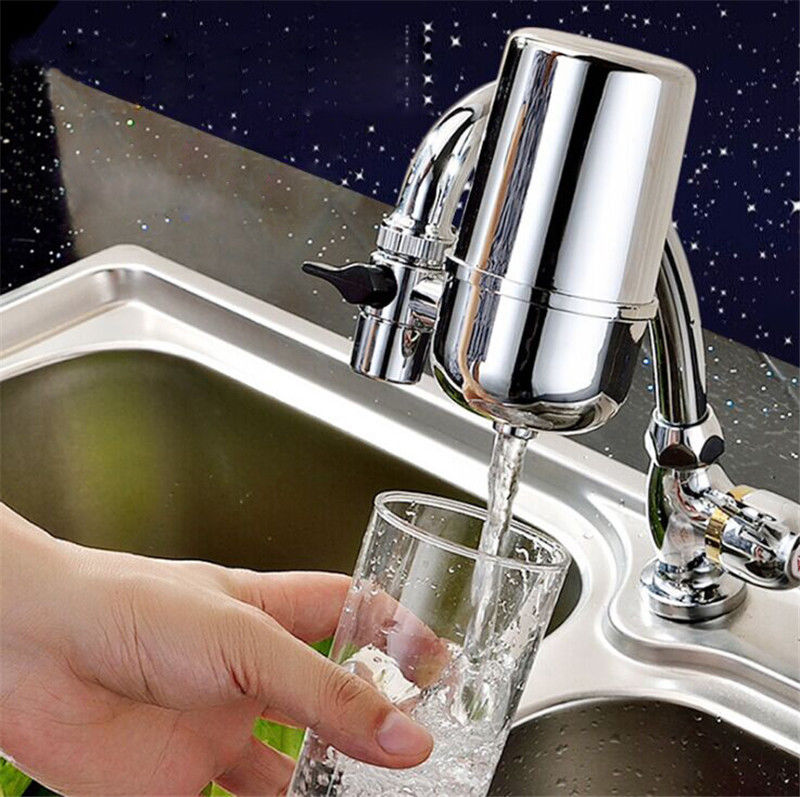 

Home Rotating Water Tap Filter Faucet Tap Water Clean Purifier Filter
