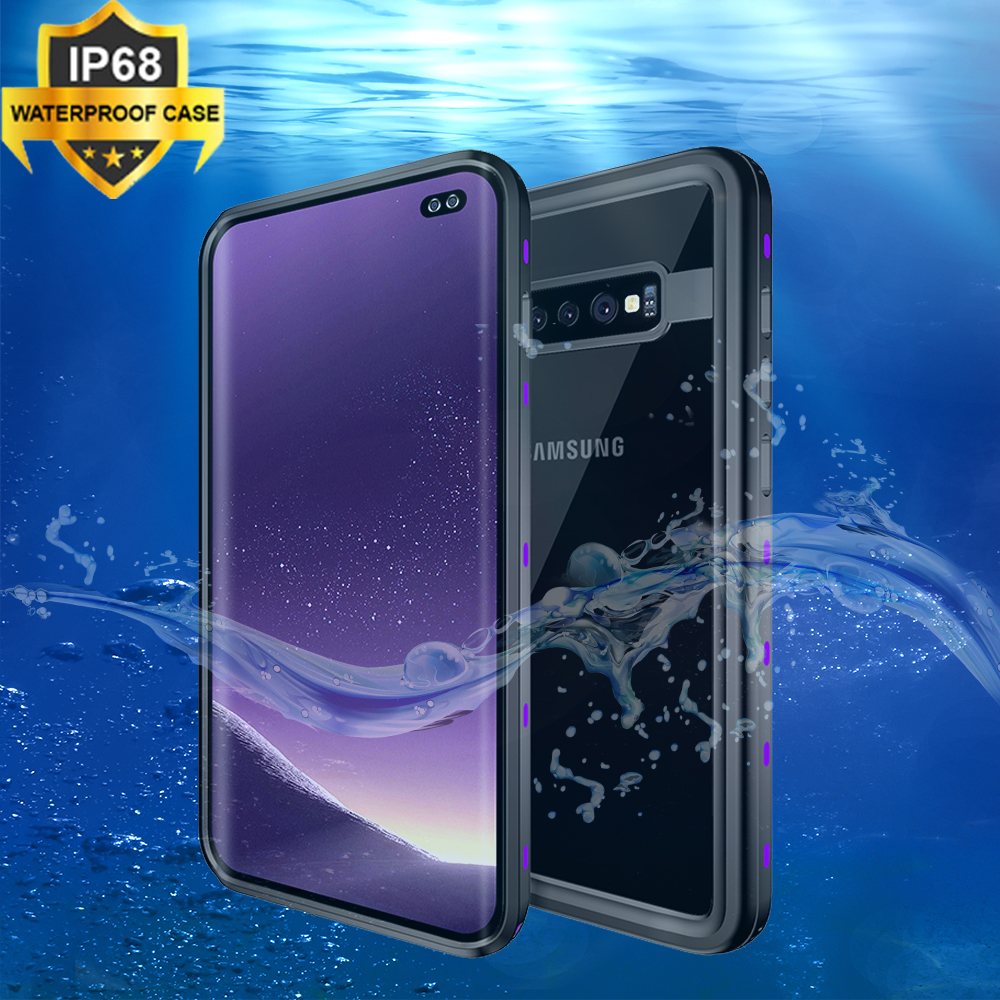 Compre Ip68 À Prova D água Mergulho Case Para Samsung S10e S10 S8 S9 Além  De Nota 9 8 Phone Case Subaquática Capa De Natação Para Samsung Galaxy S10  Barato | Entrega