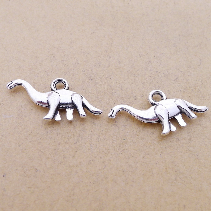 

A2968 Ancient Silver 100/ Package Alloy Dinosaur Ornaments Parts Diy Ornaments Parts 1.5 G