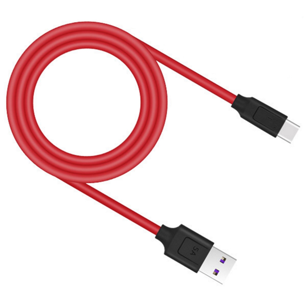 

Type-C 5A Quick Charge Data Cable, Red