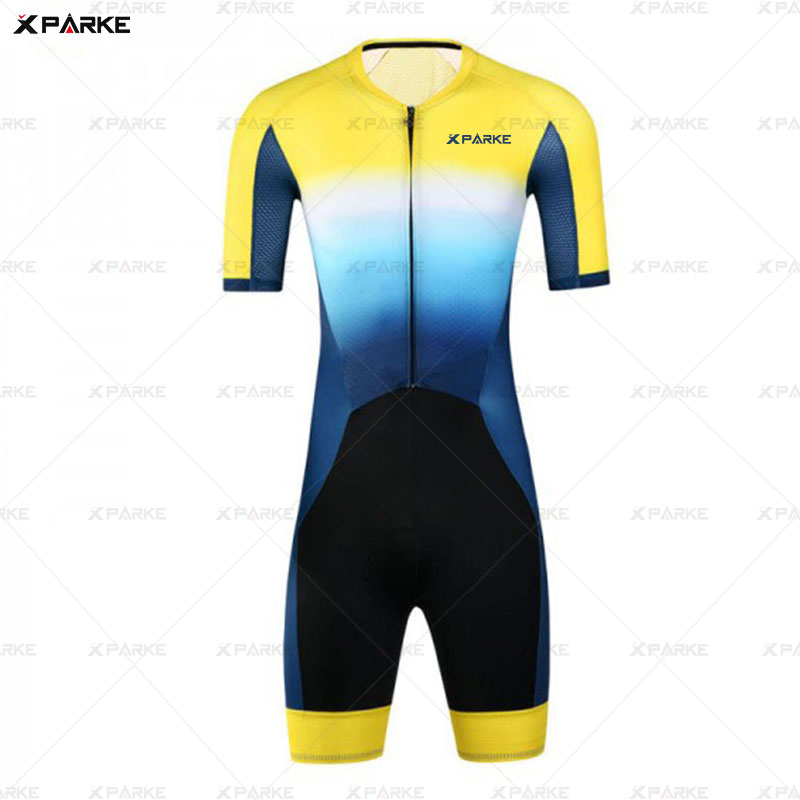 

Triathlon Cycling Jersey Swimwear MTB Bike Jersey Men Running Swimming clothing Ropa Ciclismo Maillot clothes suit