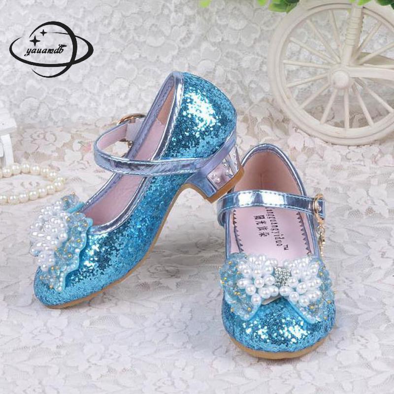 

dancing kids leather shoes spring autumn girls PU children shoe cow muscle hasp princess brand shoes Y67, Pink
