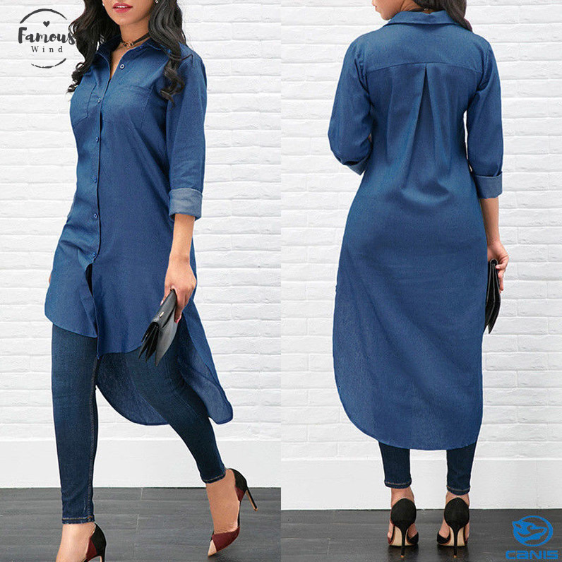 maxi camisas mujer 2018