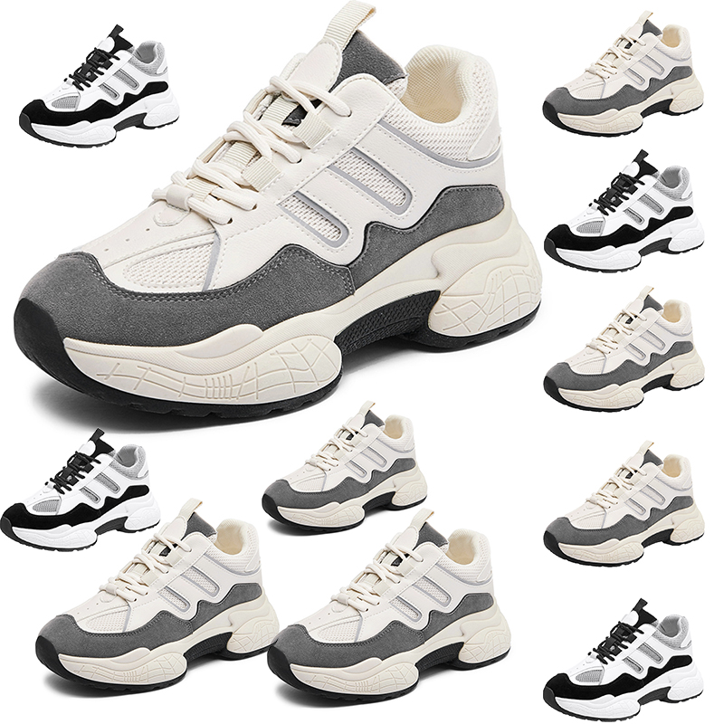 

luxury designer women old dad shoes triple white grey black mesh breathable comfortable sports fashion sneakers size 35-40, A1