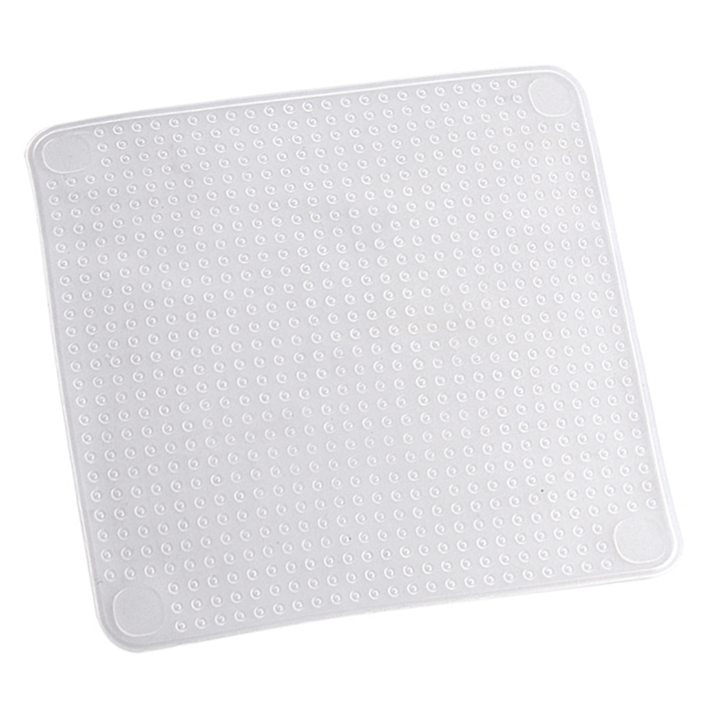 

4pcs silicone stretch lids reusable non-toxic kitchen fridge seal cover