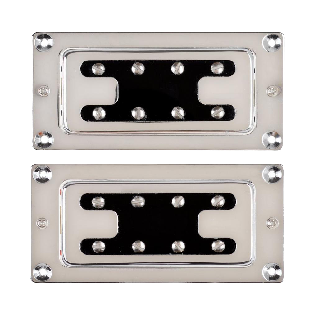 

Bridge Pickup For Electric Guitar 4-String Double Chromed Bridge