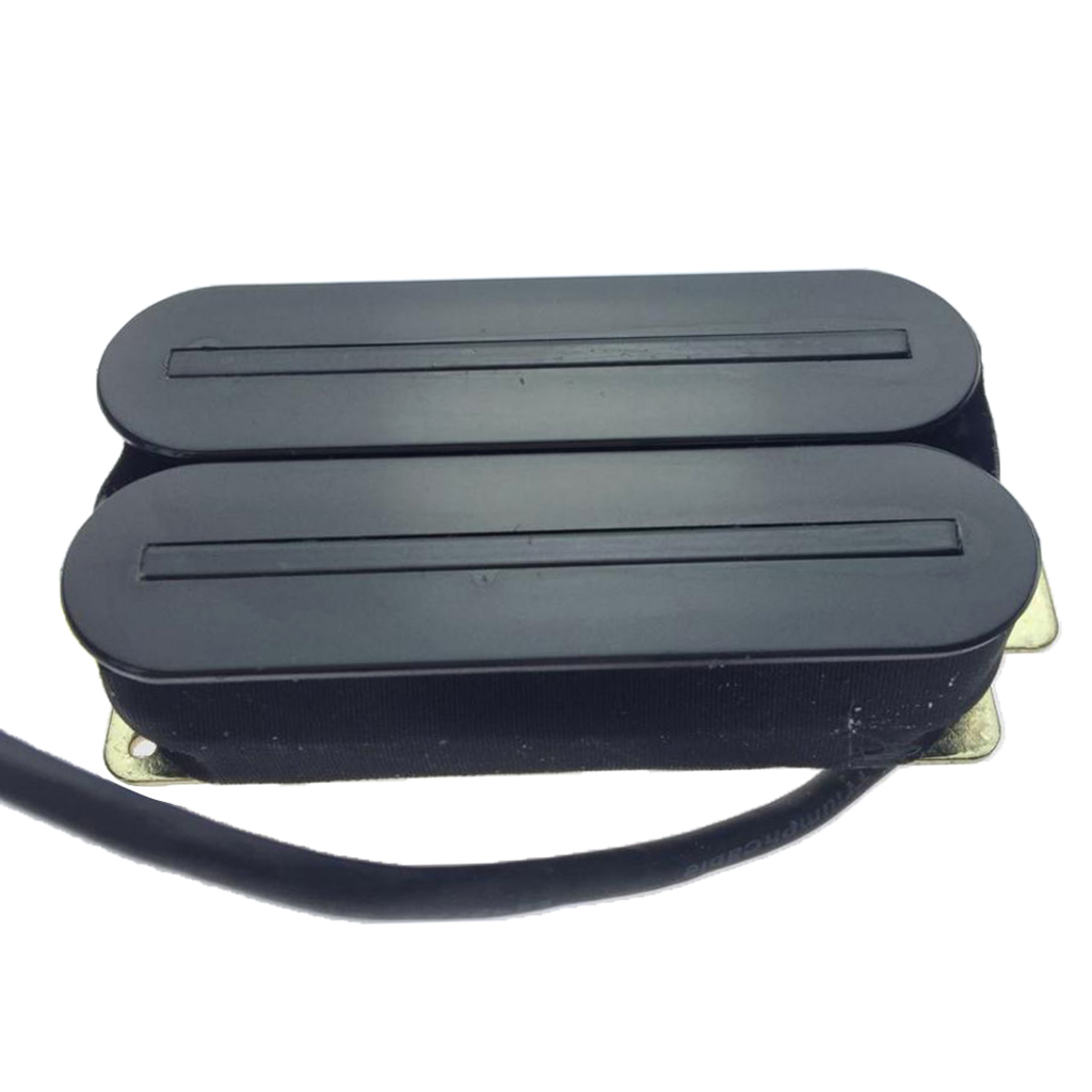 

Electric Guitar Double Coil Rail Bridge Pickup 4P High-output Stringed Instrument Parts