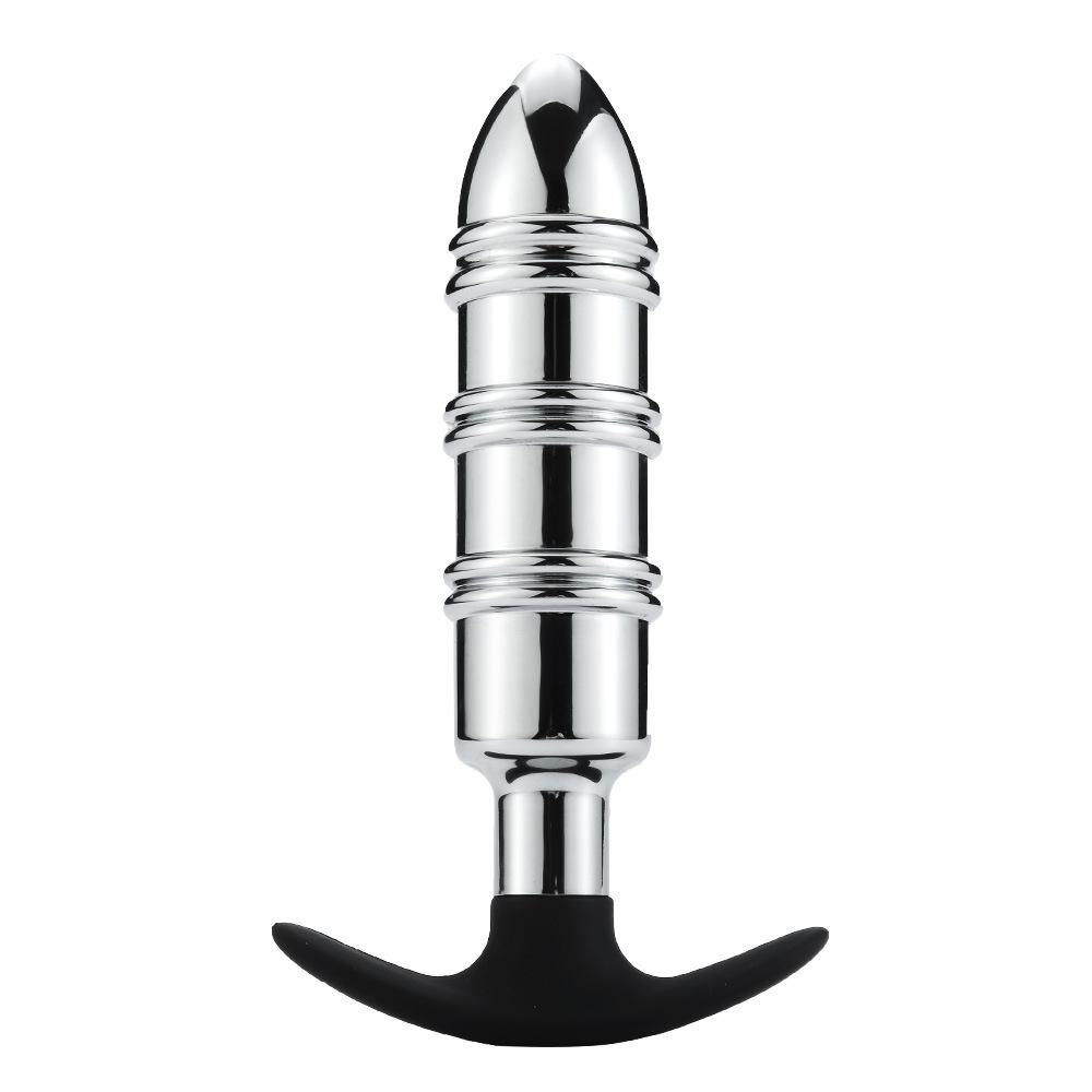 New Arrivals Male And Female Sex Toys Metal Silicone Anal Beads Butt