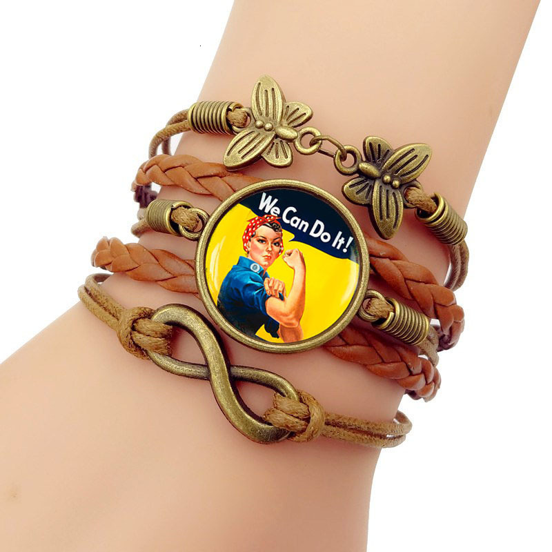 

Firm Real Woman Time Bracelet Butterfly Ornaments Hand Decorate