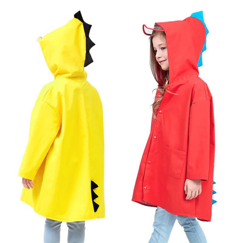Petit dinosaure enfants imperméable imperméable polyester manteau de pluie garçon enfants filles maternelle étudiant bébé imperméable pour enfant