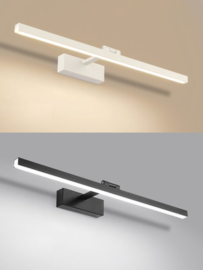 ICOCO LED Spiegellampe mit Schalter Bad Spiegelleuchte Wandleuchte dU