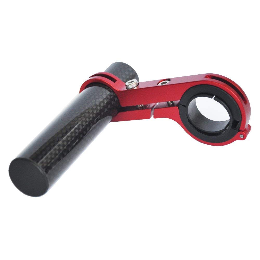 Bike Handlebar Extender Extension Carbon Fiber Bracket Aluminum Alloy Clamp