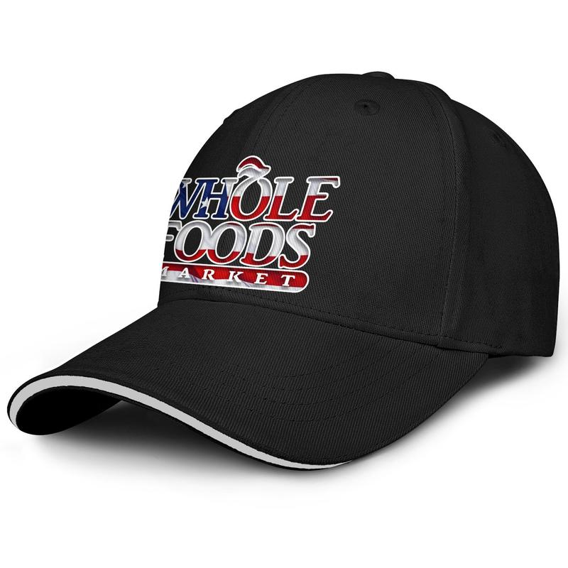 

Unisex Whole Foods Market identity America Flag Fashion Baseball Sandwich Hat Fit Personalized Truck driver Cap Logos Logo Flash gold, Blue;gray