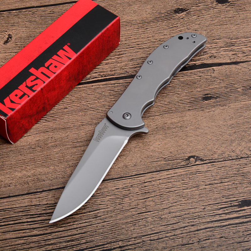 

Kershaw 3655 Tactical Folding Knife Hinderer Design Flipper Camping Hunting Survival Pocket Knife Utility EDC Tool Free shipping