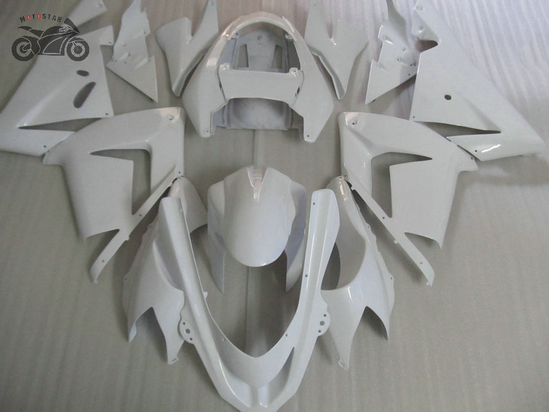 

Free Custom Motorcycle fairing kits for Kawasaki 2004 2005 Ninja ZX-10R white fullset Chinese fairings kit ZX10R 04 05 ZX 10R, Same as the picture