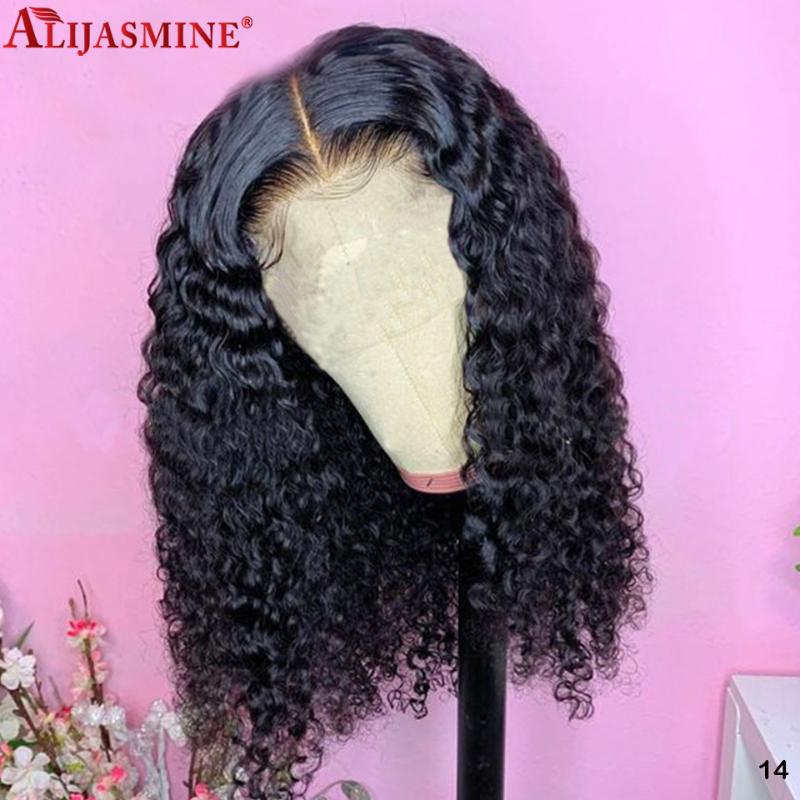 

Short Curly Bob 360 Lace Frontal Wig Pre Plucked Hairline With Baby Hair Brazilian Remy Bleached Knots Curly Wig, As pic