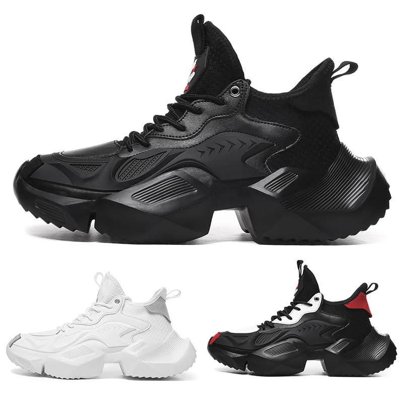 

2020 High quality Platform cool sneaker kind7 white black red lace cushion young MEN boy Running Shoes Designer trainers Sports Sneakers, Color#1