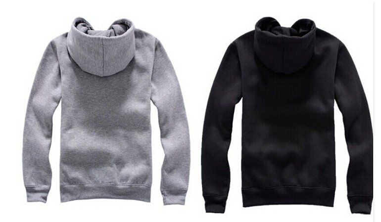 

Fashion-BALR Printed Fleece Hoodies Spring Autumn Winter Long Sleeved Hooded Tops Casual Hip Pop Pullover Punk Mens Sportswear Sweatshirt, Grey with black letters