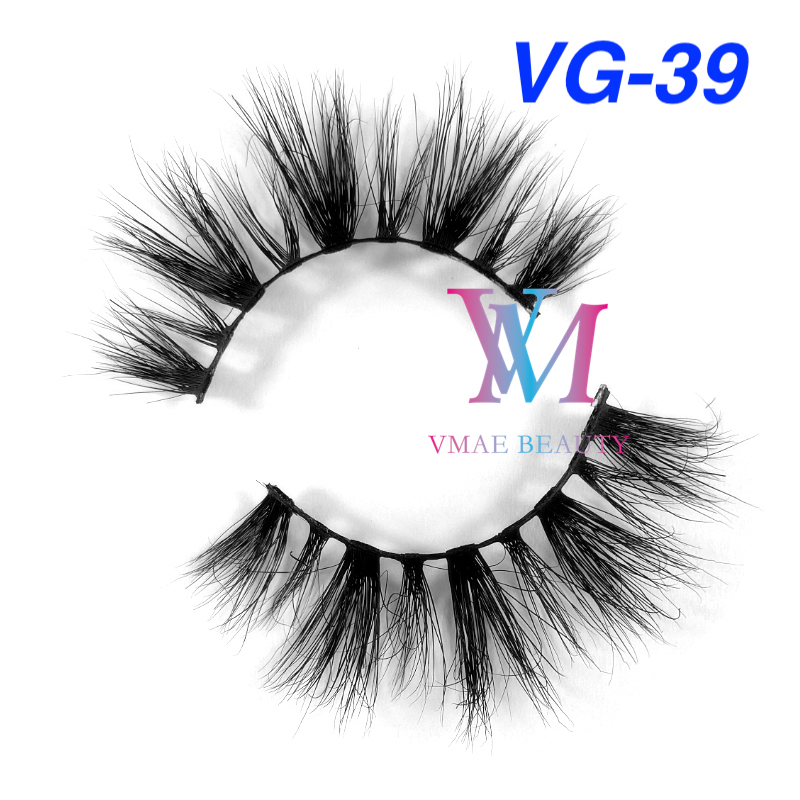 JOVO BEAUTY Supply Gros Sibérien 19MM 3D Cils De Vison 102 Styles Épais Bande Complète Réutilisable Extension De Cils De Vison Individuel DHL Gra
