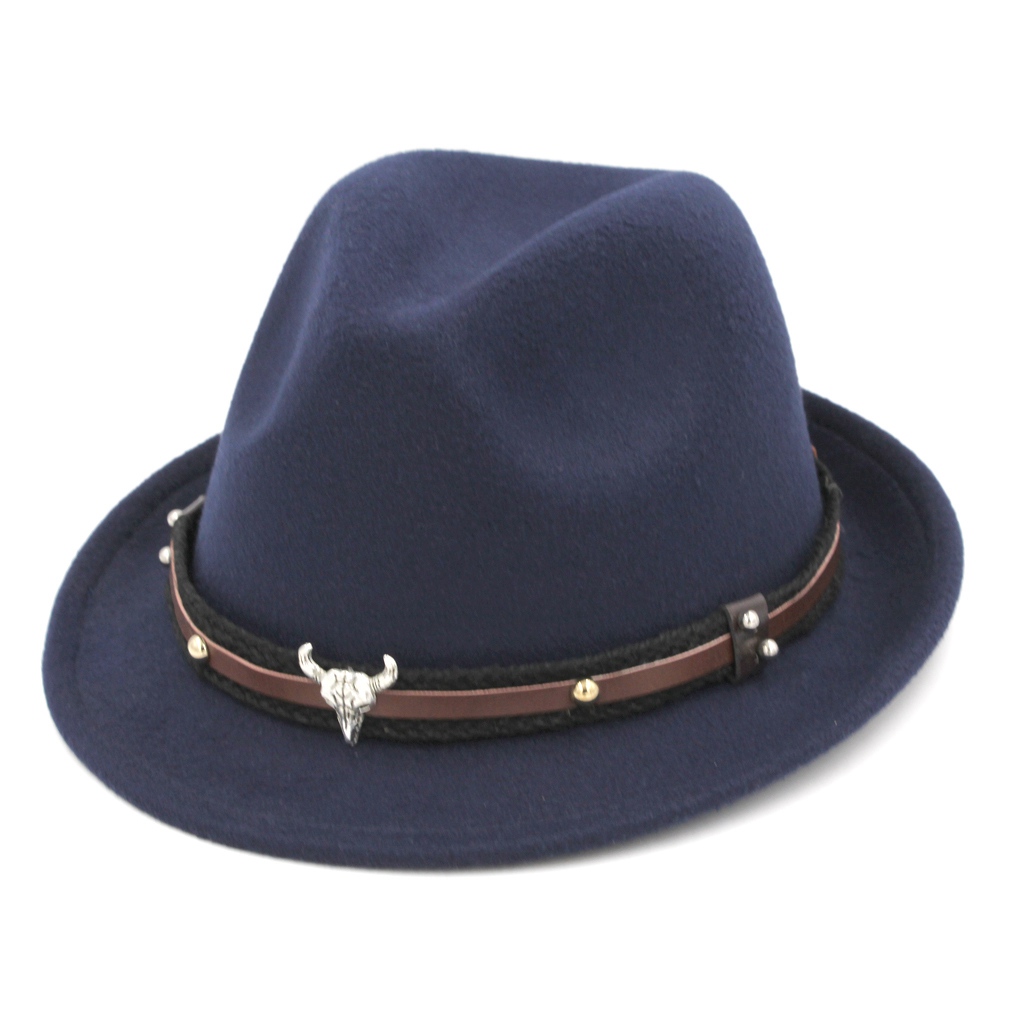 Unisex Cowboy Hats Tartan Trilby Gangster Australian Beret Fancy Dress Party