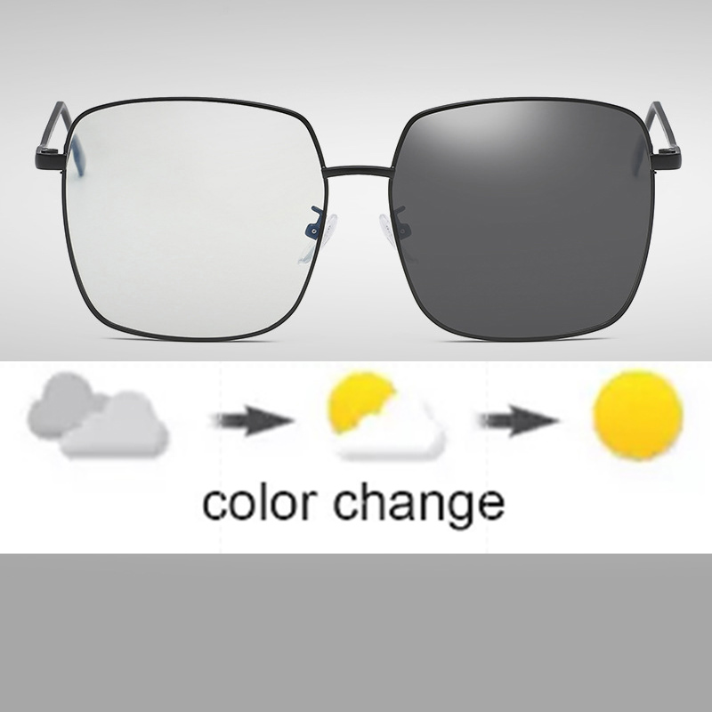 

Sunglasses Pochromic Anti Blue Ray Compute Glasses Women Men Ultra Light Chameleon Anti-UV Outdoor Driving Eyewear