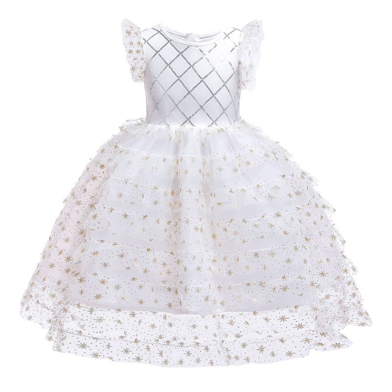 white cotton frock for baby girl